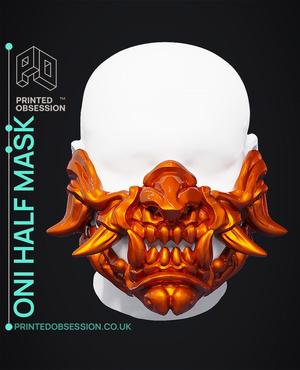 Oni Half Mask - Wearable
