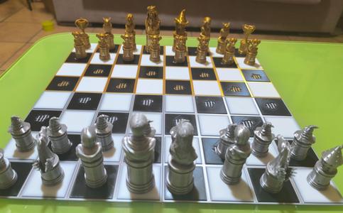 Coloured Harry Potter Chess by TheMiro59