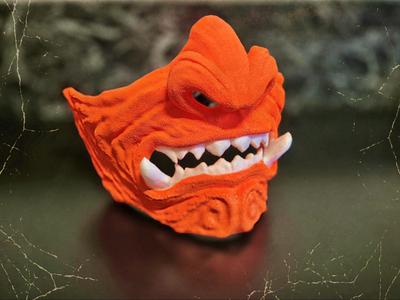 Samurai Oni Mask #01