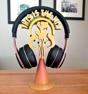 Mandalorian Headphone Stand