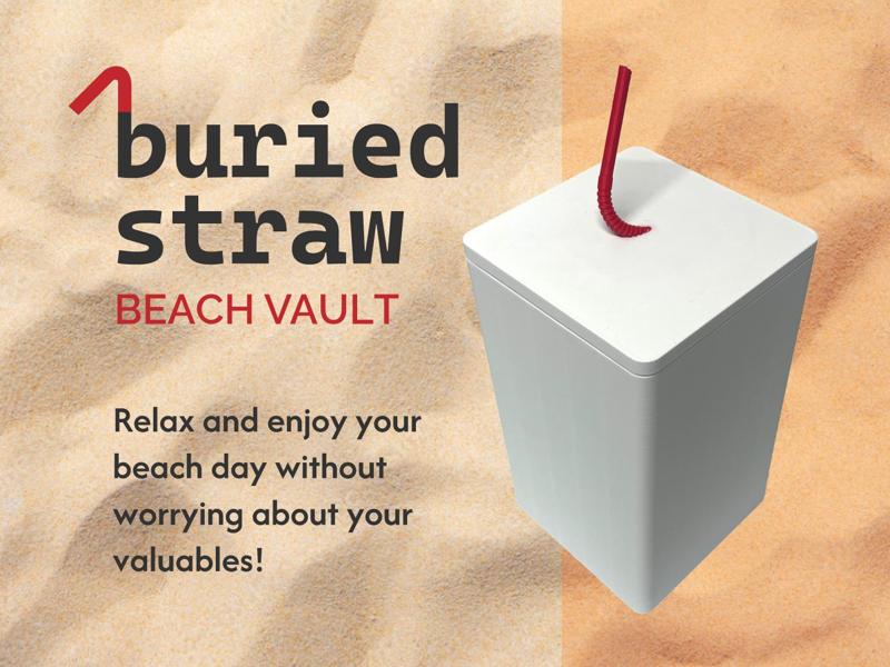 BURIED STRAW Beach Vault