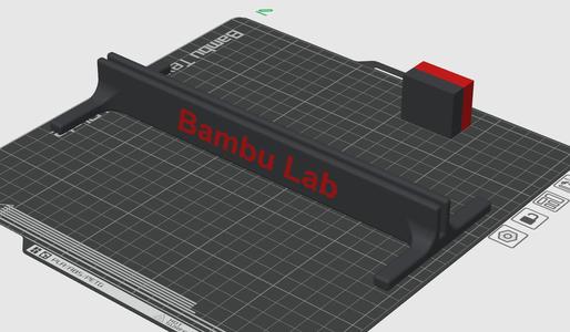 Bambu Lab Glass Lid Stand