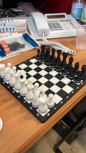Magnetic Chess/Checkers Board - SnapOn Magnets