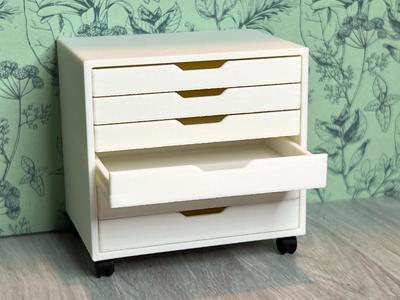 Dollhouse drawer unit (wide) - Alex Insipired