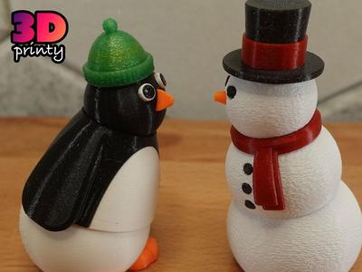Posable Penguin Fidget