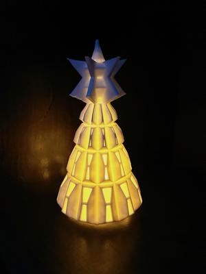 Xmas Tree Star Tealight
