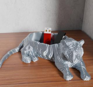 Tiger pen storage box