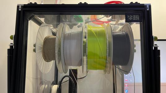 2020 filament holder, 2020 aluminum extrusion 3D printed filament rack