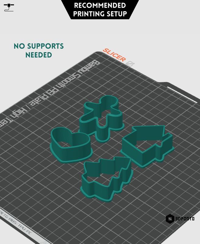 Christmas Cookie Cutters Lite