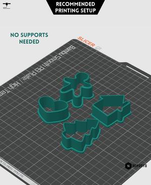 Christmas Cookie Cutters Lite
