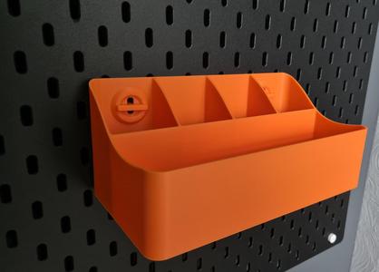 IKEA Skadis 5 Sections Container T-Clip System