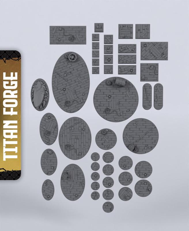 Scarlet Crusade 1 Bases - With Free Dragon Warhammer - 5e DnD Inspired for RPG and Wargamers