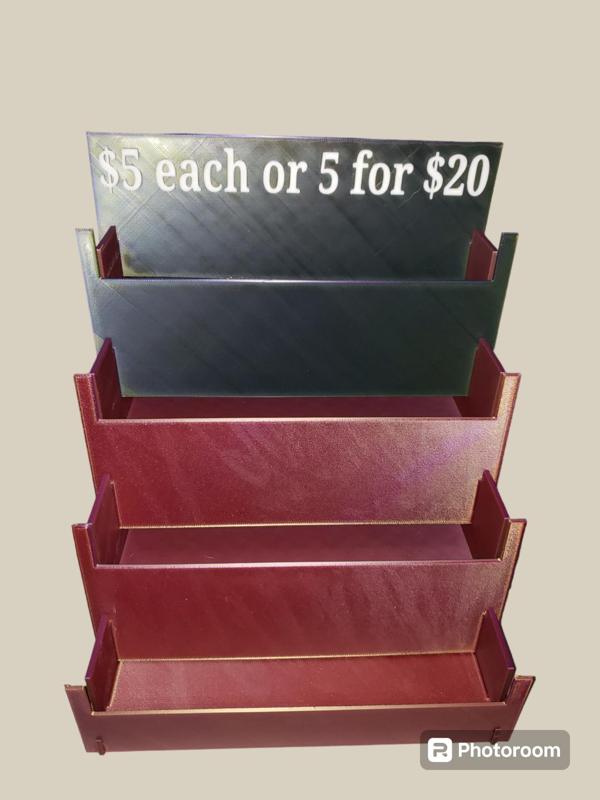 Stacker Display Stand 4 Section