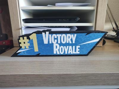 Fornite Victory Royale Light Box
