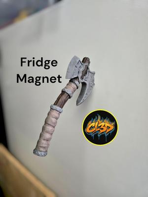 Pitted Fang Fridge Magnet