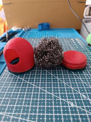 Clean soldering iron