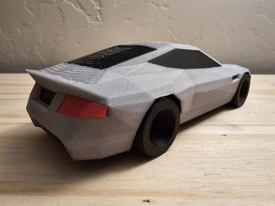 Low Poly Aston Martin V12 Vanquish