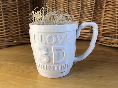 I Love 3D Printing Gag Gift Mug