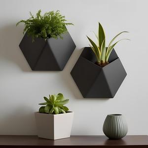 Wall-Mounted Minimalist Plant Pot "Stealth"