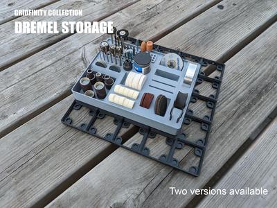 Gridfinity Collection - Dremel Bit Storage