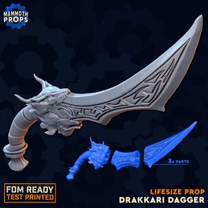 Drakkari Dagger - Life Sized Display Weapon Prop