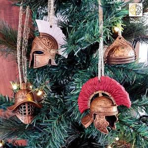 Christmas Ornaments - Ancient Helmets
