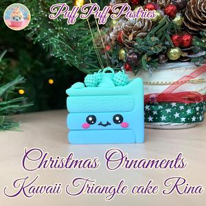 Christmas Ornaments Kawaii Triangle cake Rina