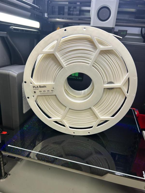Bambu AND Ele:goo spool work with filament clip