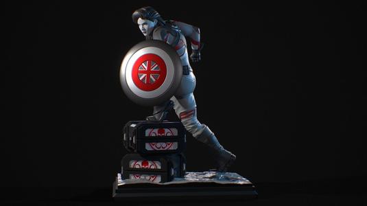Captain Carter statue