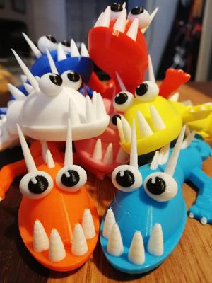 Goofy articulated dragon
