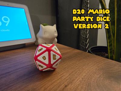 D20 Mario Party Dice