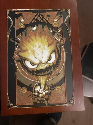 Explosive Orb Vision Card from FFBE: War of the Visions Painting
