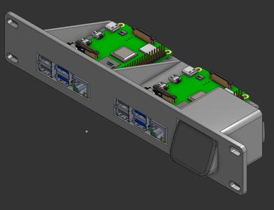 JetKVM Raspberry Pi 10" Rack Mount