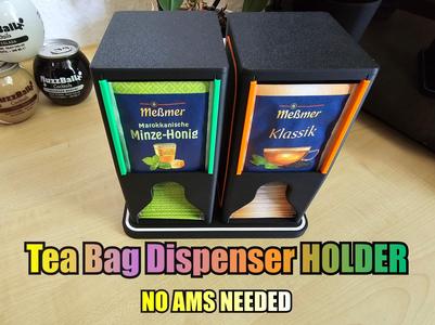 Holder 2x Tea Bag Dispenser
