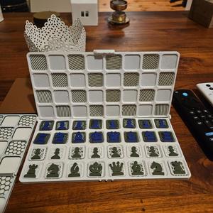 Modern travel Chess customizable