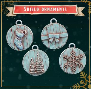 Shield Ornaments
