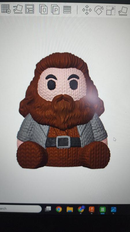 Knitted Hagrid