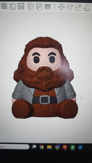Knitted Hagrid