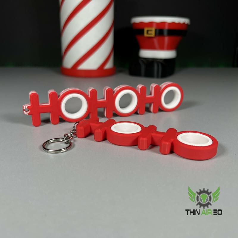 Holiday Spinner Keychain Fidgets - Fidget Spinners