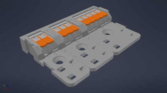 Modular Mounting Wago 221