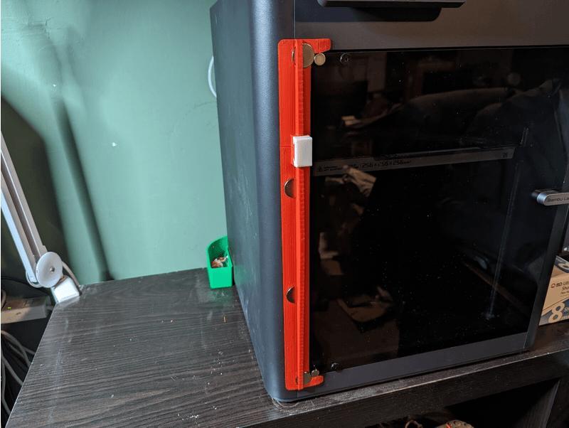 Printer door seal/gasket, covers left side crack