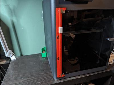 Printer door seal/gasket, covers left side crack