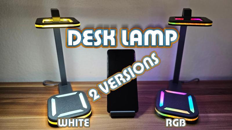 Desk Lamp + Gadget :-)