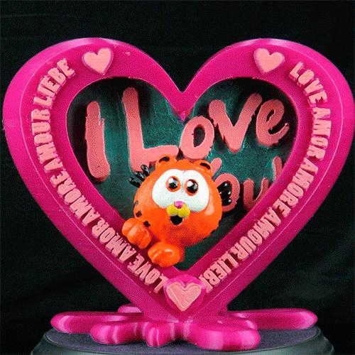GARFIELD HEART CANDY BOX FANART
