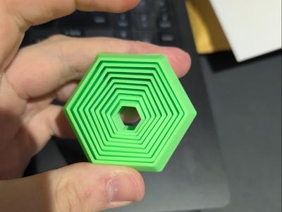 Hex fidget