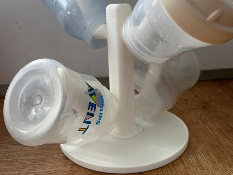 Baby bottles drying holder