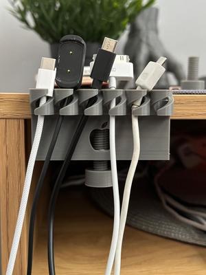 Desktop cable Organizer - APPLE
