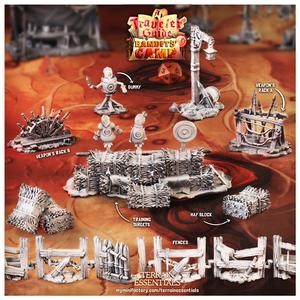 Bandits Camp Terrain - Shooting Area (Pre-Supported)