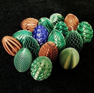 Easter eggs - Set of 55