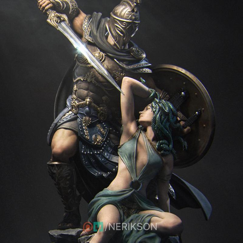 Medusa and Perseus [presupported]
